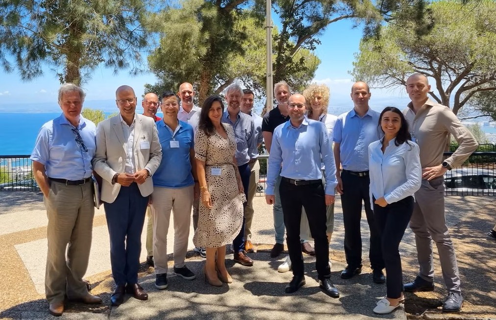 Leading a Dutch delegation to Israel